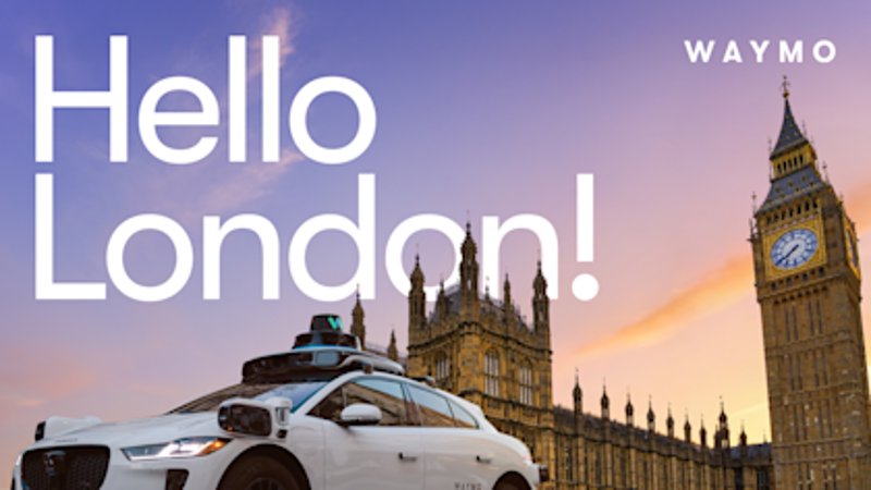 Waymo Robotaxis Cross the Pond to London