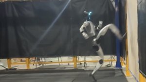 Robot Nails Wall Flip: OmniRetarget Breakthrough